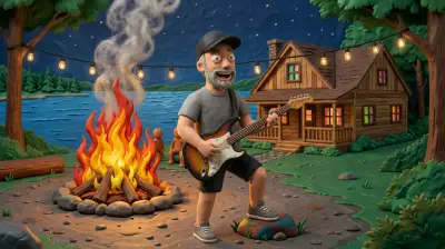 Claymation music video style